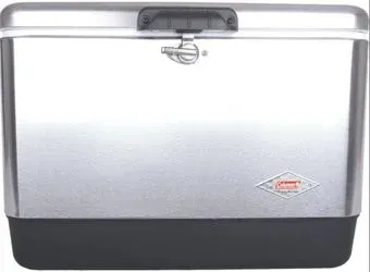 Coleman 54 Quart Cooler 51.5л (серебристый)