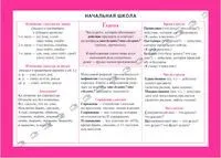 Начальная школа. Глагол - 2017 год