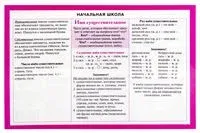 Справочные материалы в таблицах. Начальная школа. Имя существительное - 2017 год