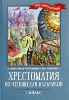 Хрестоматия по чтению для мальчиков. 1 класс - 2023 год