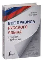 Все правила русского языка в схемах и таблицах - Филипп Алексеев - 2026 год