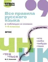 Все правила русского языка в таблицах и схемах. 1-4 классы - Филипп Алексеев - 2025 год