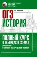 ОГЭ. История. Полный курс в таблицах и схемах для подготовки к ОГЭ - Петр Баранов - 2022 год