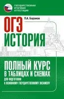 ОГЭ. История. Полный курс в таблицах и схемах для подготовки к ОГЭ - Петр Баранов - 2025 год