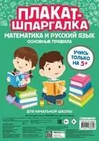 Плакат-шпаргалка для начальной школы - 2023 год