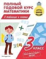 Полный годовой курс математики в таблицах и схемах. 3 класс - Марина Иванова - 2023 год