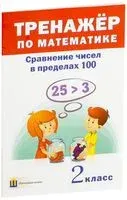 Тренажёр по математике. Сравнение чисел в пределах 100. 2 класс - 2016 год