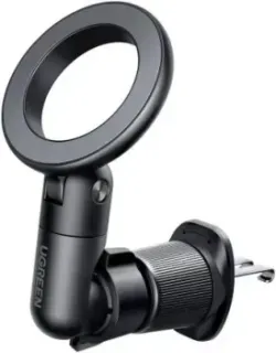 Ugreen LP923 Air Vent Magnetic Car Phone Mount (серый космос)