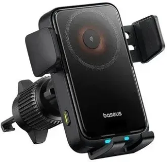 Baseus Wisdom Pro Auto Coil Alignment Car Mount Wireless Charger Air C40381501123-00