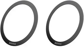 Baseus Halo Series Magnetic Metal Ring (2pcs/pack) Black PCCH000001
