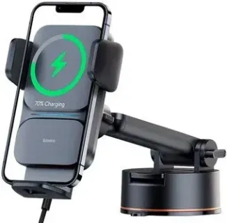 Baseus Wisdom Auto Alignment Car Mount Wireless Charger CGZX000101