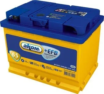 AKOM +EFB 65e (65 А·ч)