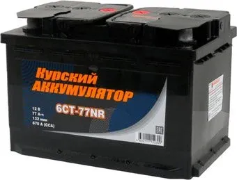 Курский Аккумулятор 6CT-77NR 77 R+ 670А (77 А·ч)