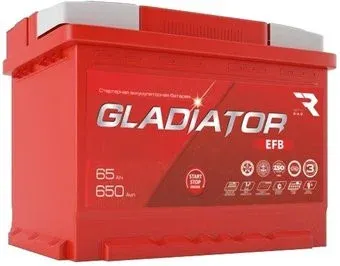 Gladiator EFB 65 R+ (65 А·ч)