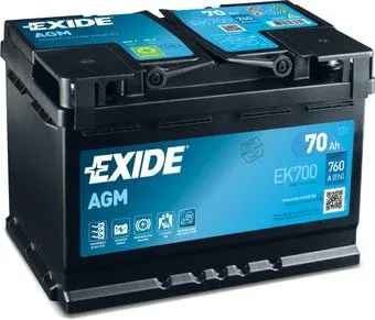 Exide Start-Stop AGM EK700 (70 А/ч)