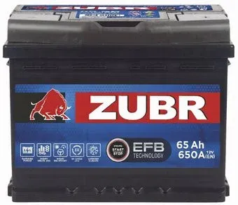 Zubr EFB R+ (65 А·ч)