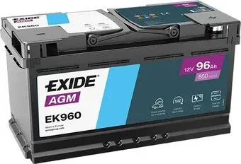 Exide Start-Stop AGM EK960 (96 А·ч)