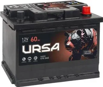 Ursa Extra Power 6СТ R+ (60 А·ч)