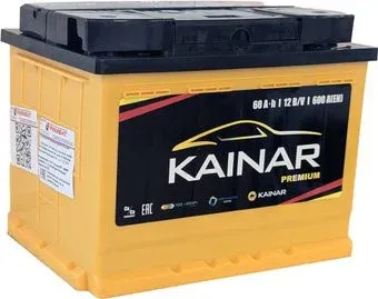 Kainar Premium R+ (60 А·ч)