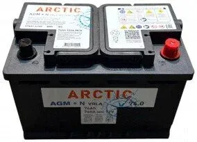 Tubor Arctic AGM R+ (74 А·ч)