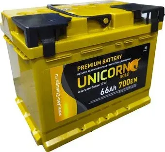 Unicorn Gold 6CT-66 о.п. (66 А·ч)