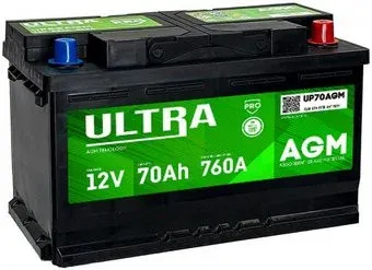 Ultra PRO AGM R+ (70 А·ч)