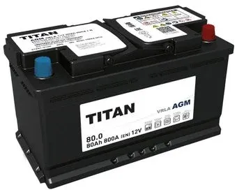 Titan AGM R+ (80 А·ч)