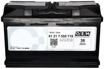 OEM AGM R+ (80 А·ч)