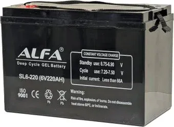 ALFA 6V-220Ah(C20) L+ (220 А·ч)