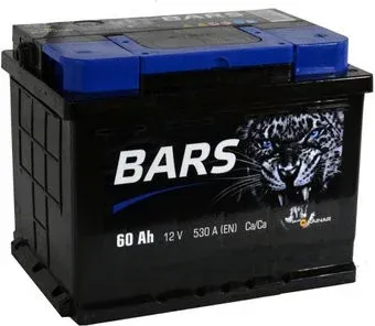 BARS 6СТ-60 Евро (60 А·ч)