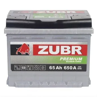 Zubr Premium L+ (65 А·ч)