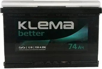 Klema Better 6СТ-74А(0) (74 А·ч)