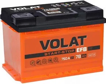 VOLAT EFB R+ (78 А·ч)