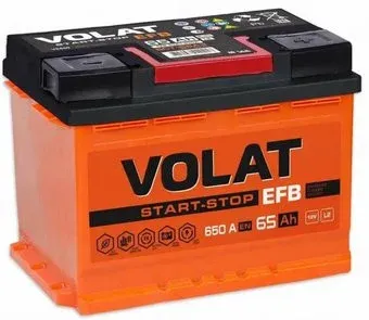 VOLAT EFB R+ (65 А·ч)