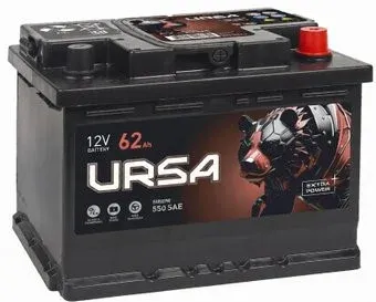 Ursa Extra Power R+ (62 А·ч)