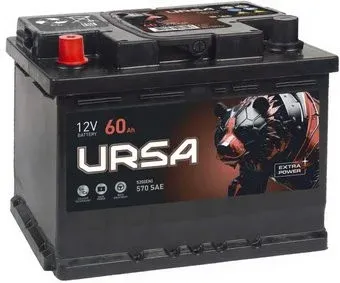 Ursa Extra Power L+ (60 А·ч)