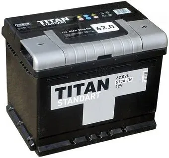 Titan Standart R+ (62 А·ч)