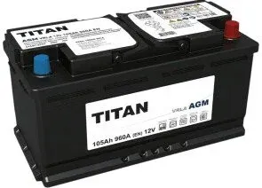 Titan AGM R+ (105 А·ч)