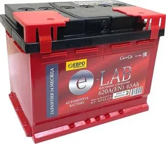E-Lab 6СТ-65 R+ (65 А·ч)