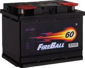 FireBall 6СТ-60 N (60 А·ч)