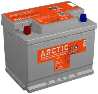 Tubor Arctic L+ (60 А·ч)