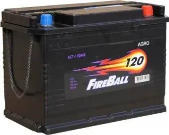 FireBall 6СТ-120 NR Euro R+ (120 А·ч)