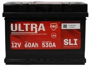 Ultra PRO R+ низ (60 А·ч)