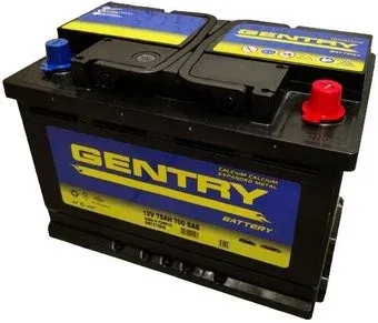 GENTRY R+ низ. (75 А·ч)