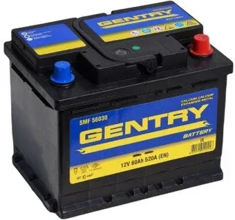 GENTRY R+ низ. (60 А·ч)