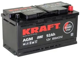 KRAFT AGM R+ (92 А·ч)