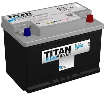 Titan EuroSilver R+ (76 А·ч)