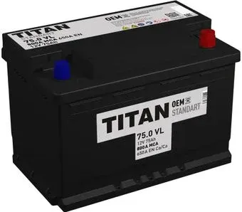 Titan Standart R+ (75 А·ч)