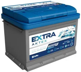 АкТех Extra Premium R+ (65 А·ч)