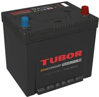 Tubor Standart Asia R+ (72 А·ч)